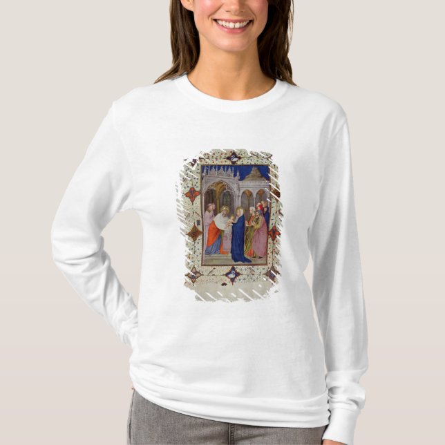 Camiseta MS 11060-11061 horas de Notre Dame: Nenhuns, o (Frente)