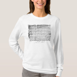 Camiseta Ms.1548 Ouverture da ópera 'Don Giovanni