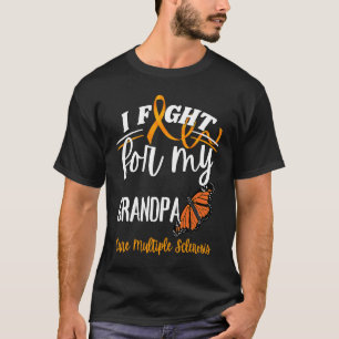 Camiseta MS Múltipla Sensibilização para a Esclerose Curva