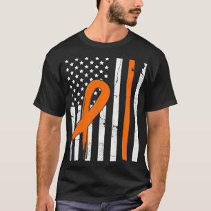 Camiseta MS Múltipla Sensibilização para a Esclerose Laranj