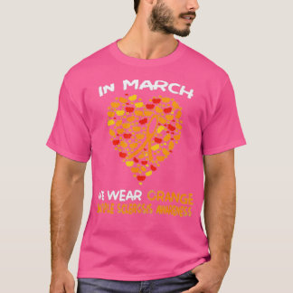 Camiseta MS Multiple Sclerose Awarness Mês março