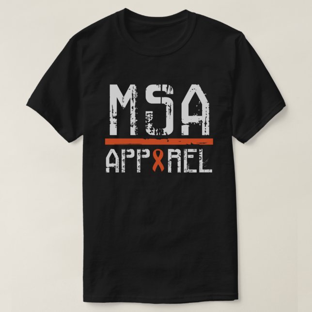 Camiseta MSA- roupa (Frente do Design)