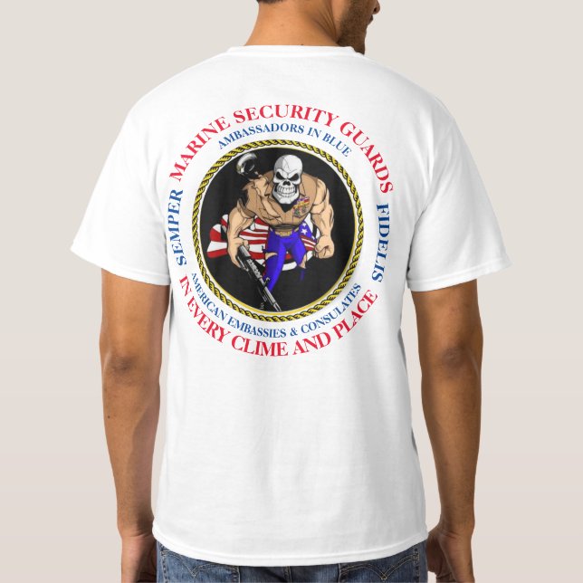 CAMISETA MSG AMBASSADOR EM AZUL (Verso)