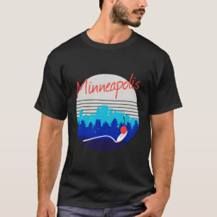 Camiseta Msp Rua Paul Twin Cidades de Minnesota Minneapolis