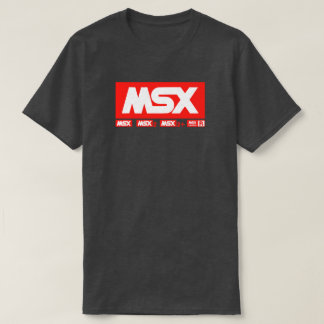 Camiseta MSX Logo - Vintage Retro Computer