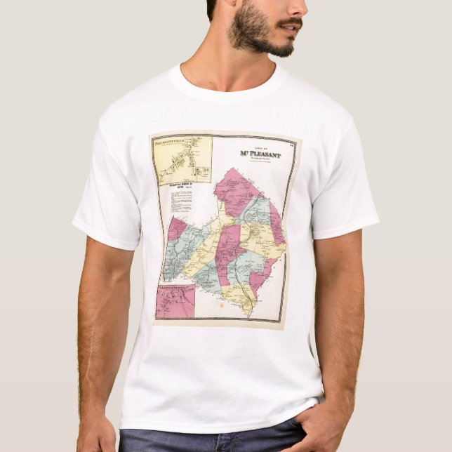 Camiseta Mt agradável, cidade (Frente)