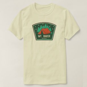 Camiseta Mt. Baker Wilderness Washington Acampamento