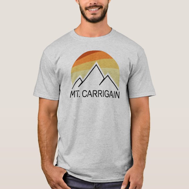 Camiseta Mt. Carrigain New Hampshire Retro (Frente)
