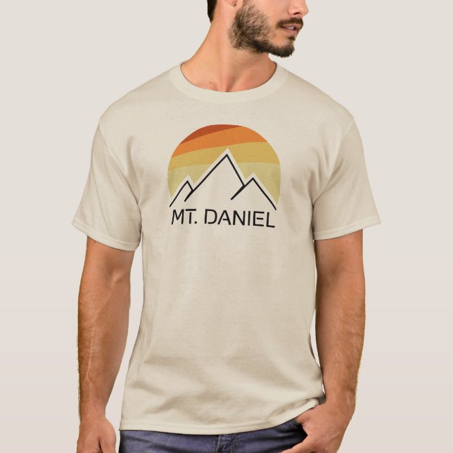 Camiseta Mt. Daniel Washington Retro (Frente)