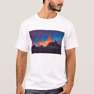 Camiseta Mt Fitz Roy no nascer do sol