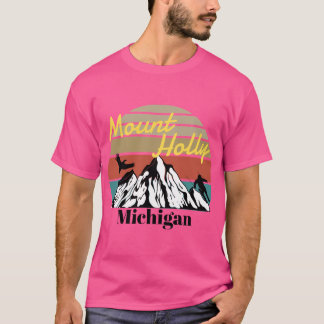 Camiseta Mt Holly ski Michigan