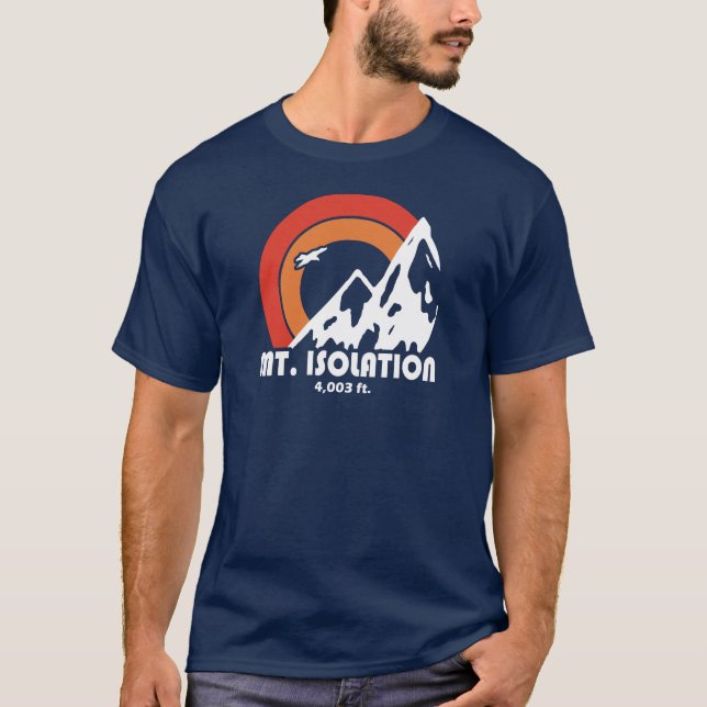 Camiseta Mt. Isolation New Hampshire Sun Eagle (Frente)