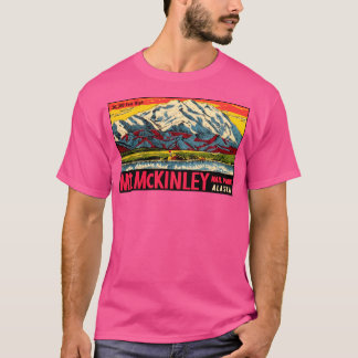 Camiseta Mt Mckinley Denali National Park Alaska Vintage Tr