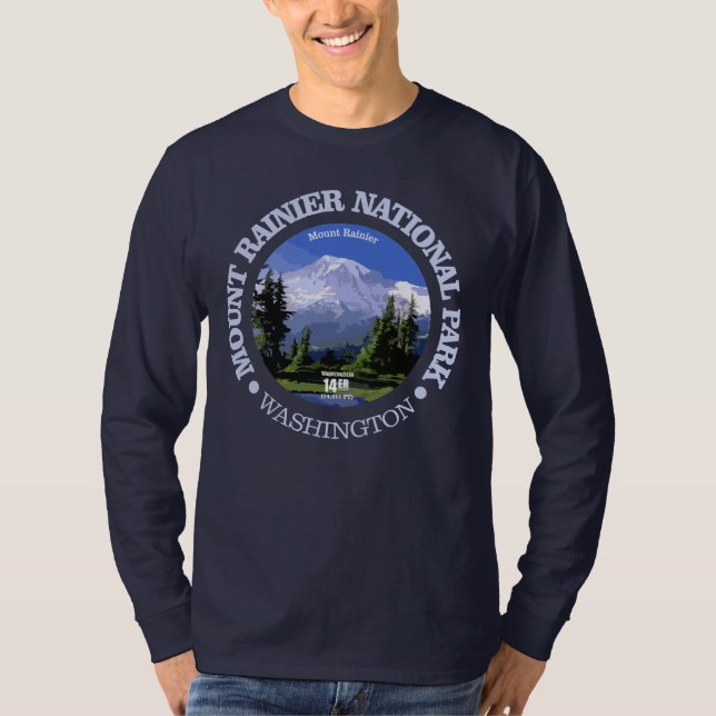 Camiseta Mt Rainier NP (Frente)