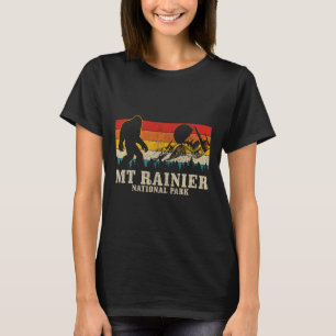 Camiseta Mt. Rainier Pé Grande Vintage Montanha Caminhada L