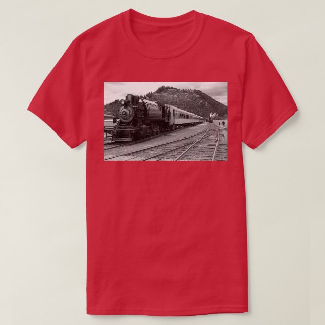 Camiseta Mt Rainier Scenic Railroad 17 and Friends (Frente do Design)