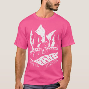 Camiseta Mt. Rainier Trail Mountain Bike Caminhou Washingto