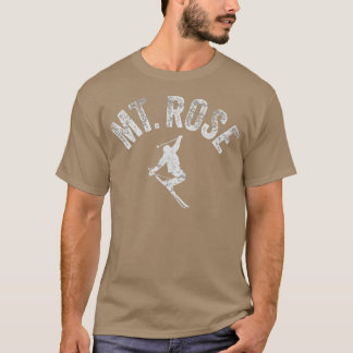 Camiseta Mt Rose Ski Winter ahoe Skiing Cool Skier ahoe Fre