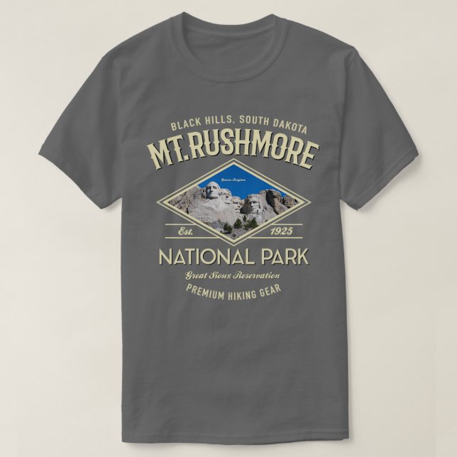 Camiseta Mt Rushmore National Park 2 Classic (Frente do Design)
