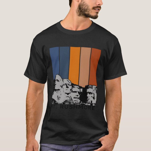 Camiseta Mt Rushmore South Dakota Monte Rushmore (Frente)