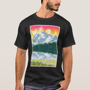 Camiseta Mt Shucksan North Cascades Viagem Po