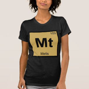 Camiseta Mt - Símbolo da mesa periódica da química do ti