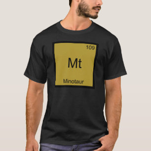 Camiseta Mt - Símbolo do Elemento Químico do Minot