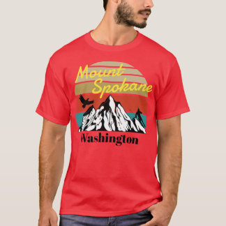 Camiseta Mt Spokane ski Washington 1