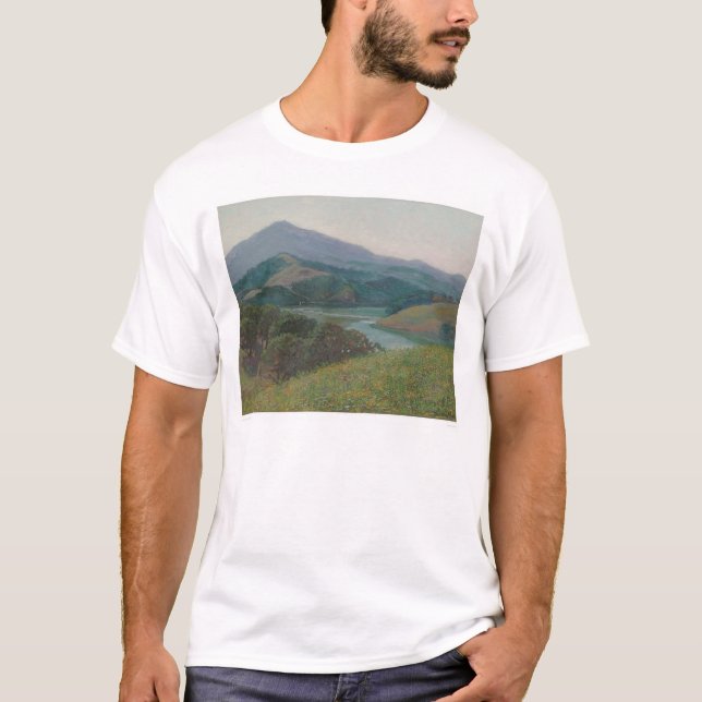 Camiseta Mt. Tamalpais da angra de Corte Madera (1153) (Frente)