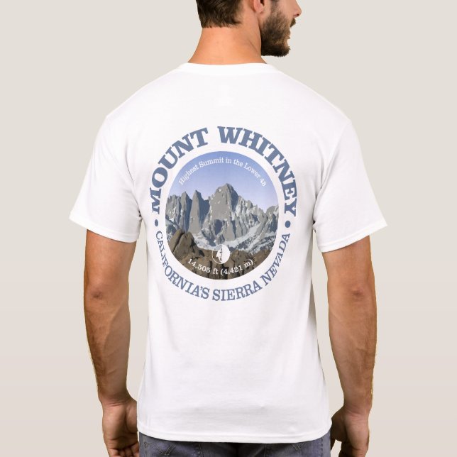 Camiseta Mt Whitney (Verso)
