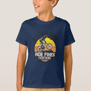 Camiseta MTB - A carona corrige tudo