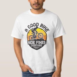 Camiseta MTB - A carona corrige tudo