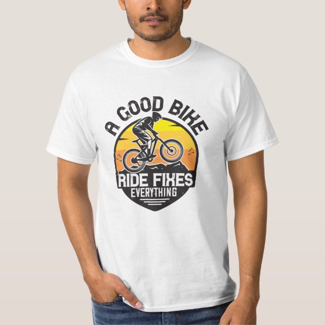 Camiseta MTB - Andar Corrige Tudo (Frente)