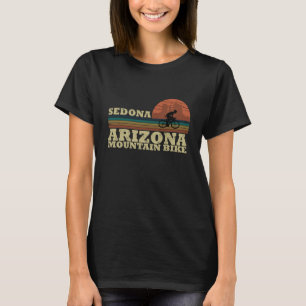 Camiseta Mtb Az Sedona - Bicicleta de Montanha do Arizona