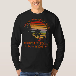 Camiseta Mtb Bicicletas Vintage 2003 Birthday Cycling Mount