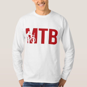 Camiseta MTB para Descidas de ciclismo e ventiladores de bi