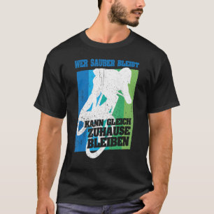 Camiseta MTB que fica limpo pode ficar em casa Downhil