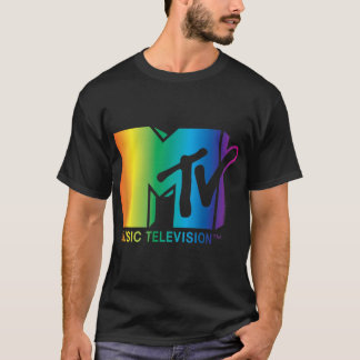 Camiseta MTV Rainbow Logo
