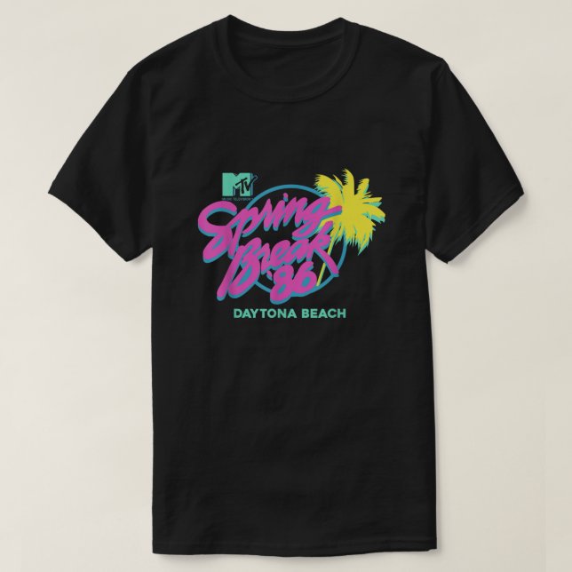 Camiseta MTV Spring Break Daytona Beach (Frente do Design)