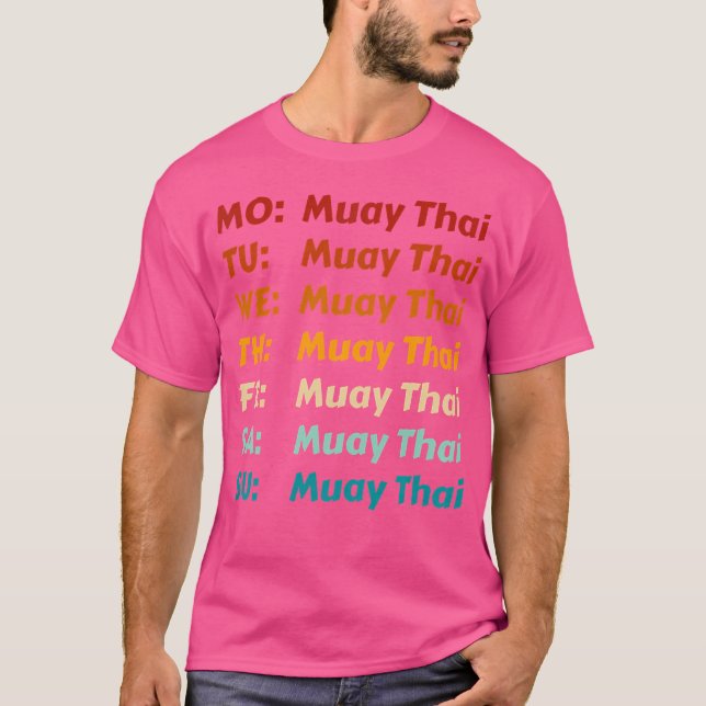 Camiseta Muay Tailandês Todo Dia Roupa Muay Tailay (Frente)