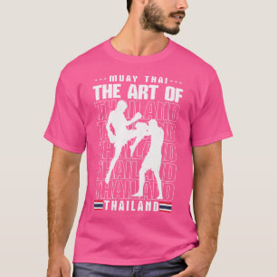 Camiseta Muay Thai - A Arte Da Tailândia - Kickbox De Artes