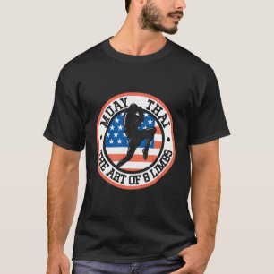 Camiseta Muay Thai Arte De 8 Membros Thai Boxing Combat Sp