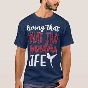 Camiseta Muay Thai Avó Vida Muay Avó Tailandês