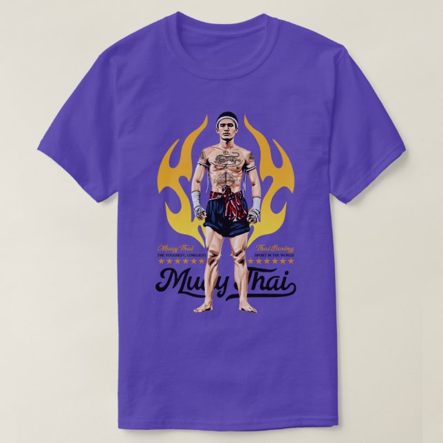 Camiseta Muay Thai Boran 2 (Frente do Design)