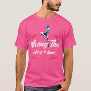 Camiseta Muay Thai Boxing E Kickboxing