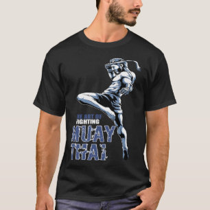 Camiseta Muay Thai de Luta Contra o Kickboxe Nak Muay