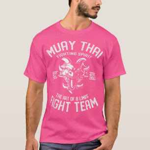 Camiseta Muay Thai Dragon Fight Team Tailandês Boxing E Kic