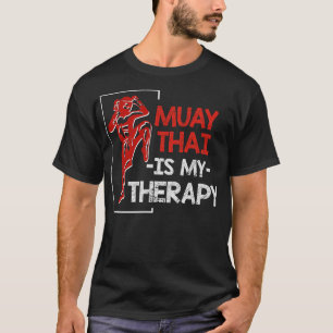 Camiseta Muay Thai É Minha Terapia Muay Tailandês