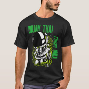 Camiseta Muay Thai Enrolado Astronauta, Mma, Kickboxing, Ji