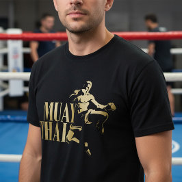 Camiseta Muay Thai Fighter – Golden Strike